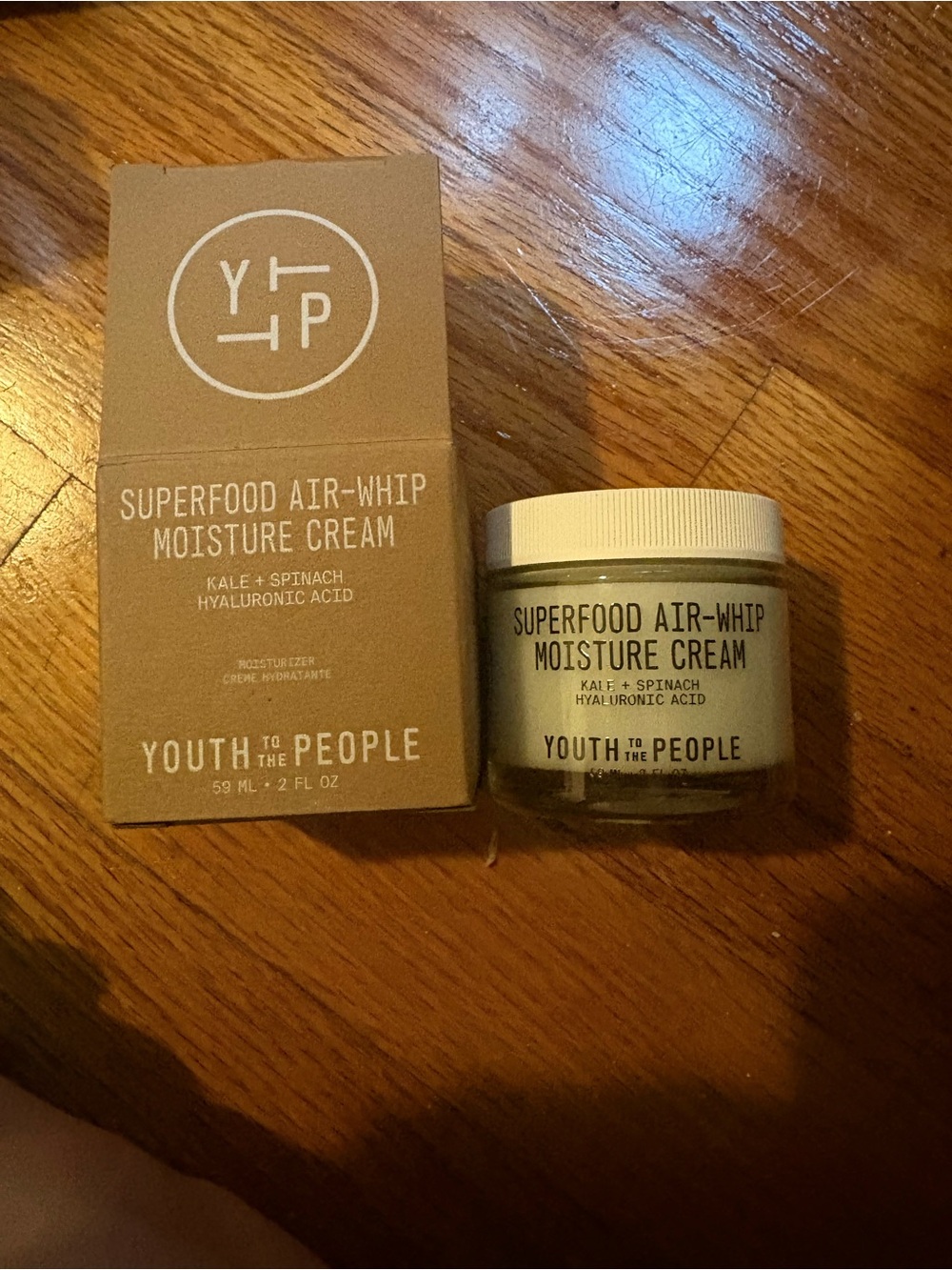 Superfood Air-Whip Moisture Cream - Cream/White
